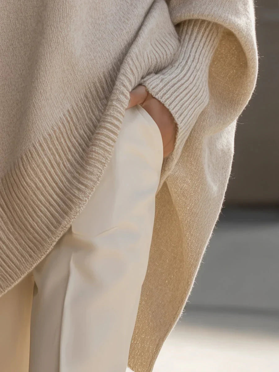 Sophisticated Wool Blend Sweater