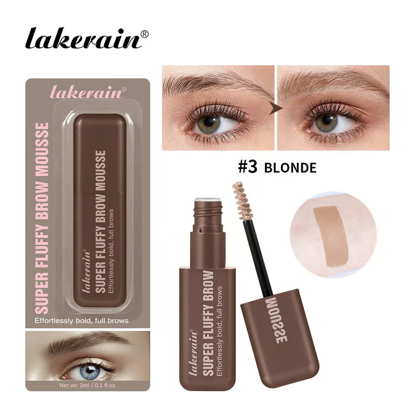 buy one and get one free！Eyebrow Volumizing Mousse, Buildable Soft & Full brows, All-day Wear, Flake Resistant