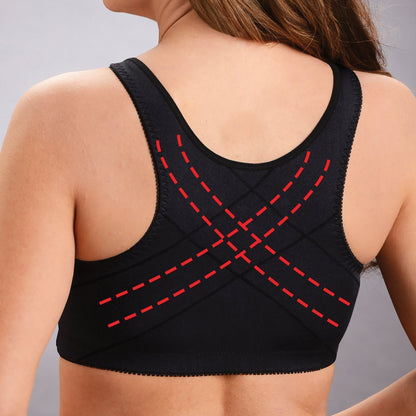 Front Hooks And Stretch-Lace – ALL IN ONE BRA