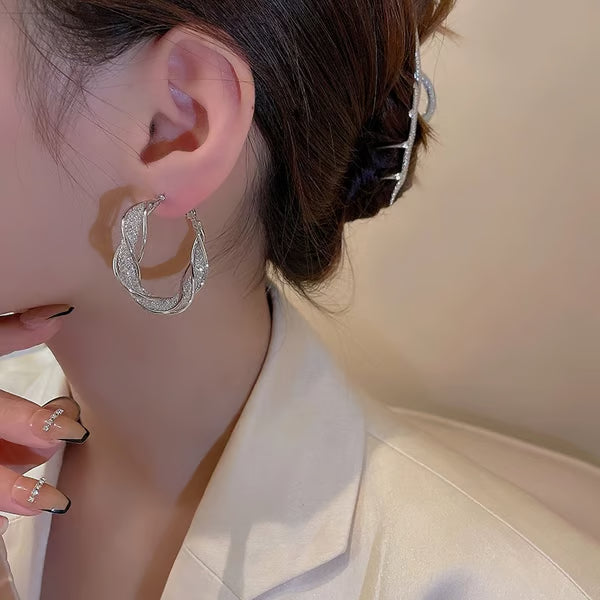 Upgraded French Crystal Earrings – Lighter, Stronger, and Tarnish-Resistant