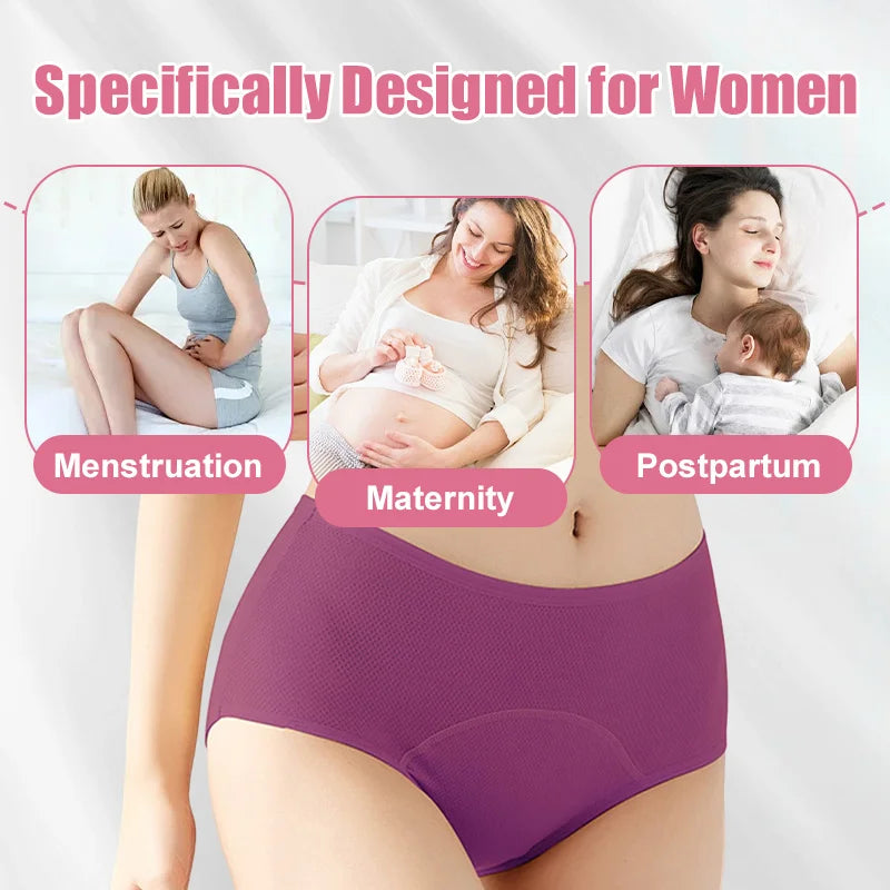 2025 New Upgrade High Waist Leak Proof Panties