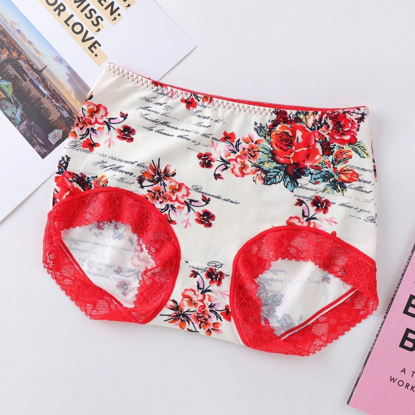Iace boxer panties