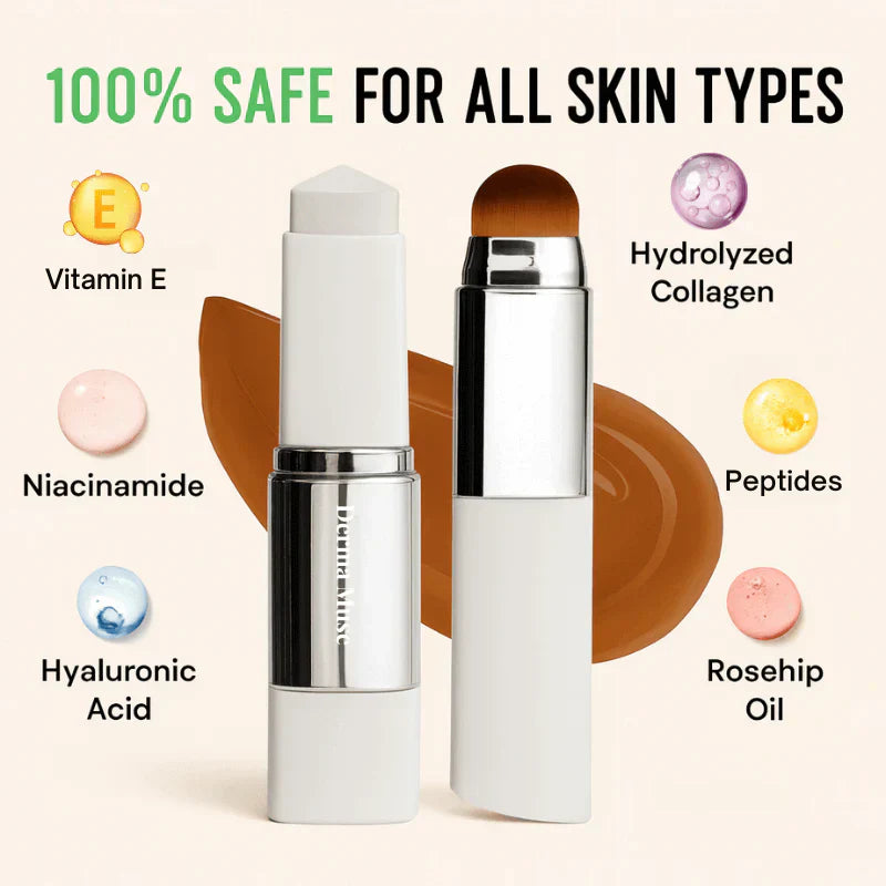 🔥Your Christmas gift💥NEW & Upgraded💥 The most popular cosmetics at present-Korean Color-Changing Foundation Stick2.0